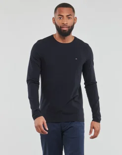 Tommy Hilfiger STRETCH SLIM FIT LONG SLEEVE TEE-Homme T-Shirts & Polos|T-Shirts & Polos