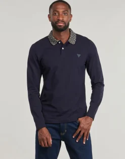 Guess STU LS POLO-Homme T-Shirts & Polos