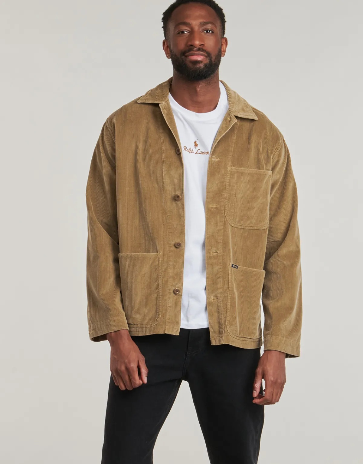 Polo Ralph Lauren SURCHEMISE EN VELOURS-Homme Chemises