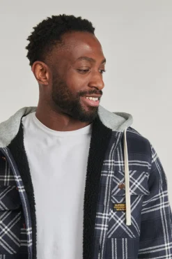 Superdry SURPLUS HOODIE OVERSHIRT-Homme Vestes
