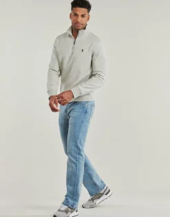 Polo Ralph Lauren SWEAT 1/2 ZIP EN DOUBLE KNIT TECH-Homme Sweats & Polaires|Sweats & Polaires