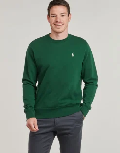Polo Ralph Lauren SWEAT COL ROND MOLLETONNE TERRY-Homme Sweats & Polaires