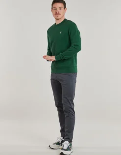 Polo Ralph Lauren SWEAT COL ROND MOLLETONNE TERRY-Homme Sweats & Polaires