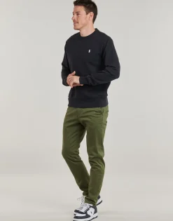 Polo Ralph Lauren SWEAT COL ROND MOLLETONNE TERRY-Homme Sweats & Polaires|Sweats & Polaires