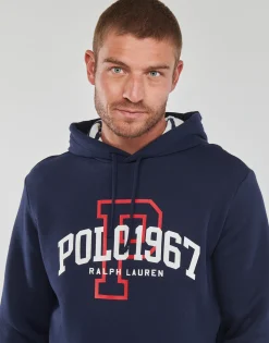 Polo Ralph Lauren SWEATSHIRT CAPUCHE POLO REGATTA-Homme Sweats & Polaires