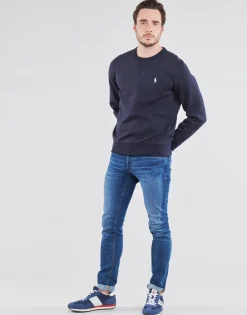 Polo Ralph Lauren SWEATSHIRT COL ROND EN JOGGING DOUBLE KNIT TECH-Homme Sweats & Polaires