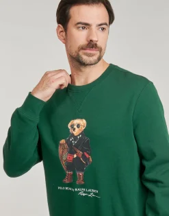 Polo Ralph Lauren SWEATSHIRT COL ROND POLO BEAR RALPH LAUREN-Homme Sweats & Polaires
