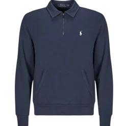 Polo Ralph Lauren SWEATSHIRT DEMI ZIP EN MOLLETON-Homme Sweats & Polaires