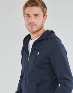 Polo Ralph Lauren SWEATSHIRT ZIPPE EN DOUBLE KNIT TECH-Homme Sweats & Polaires|Sweats & Polaires