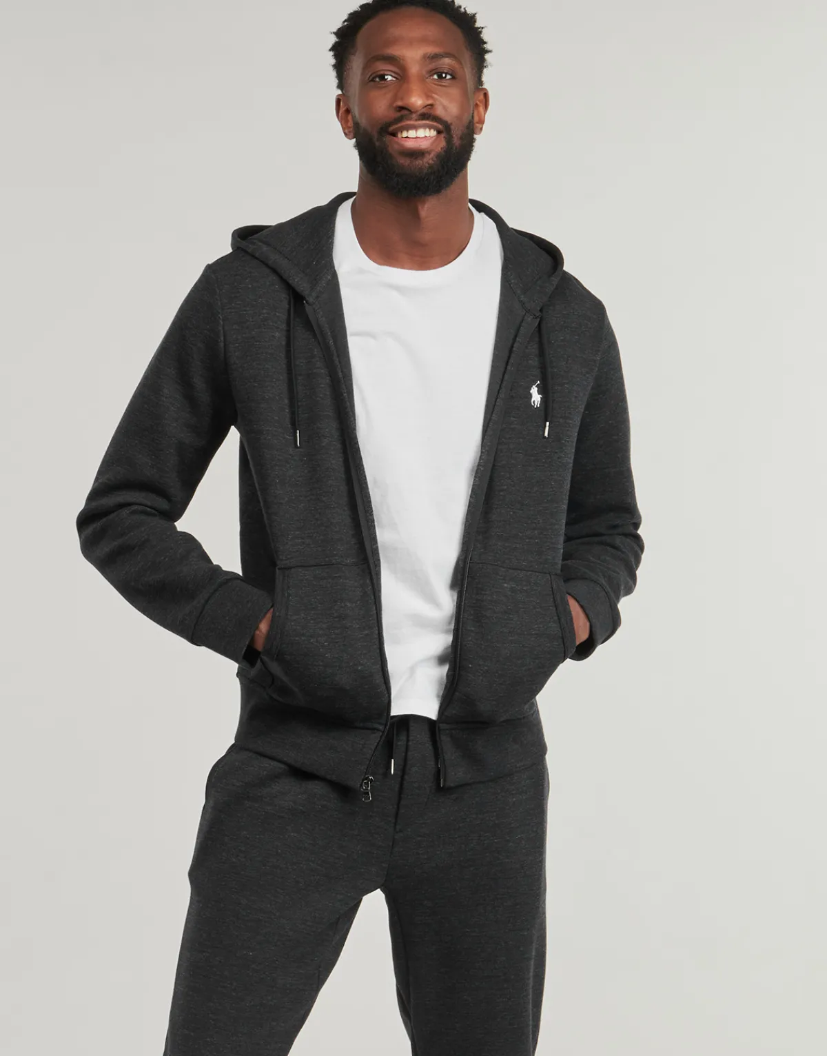 Polo Ralph Lauren SWEATSHIRT ZIPPE EN DOUBLE KNIT TECH-Homme Sweats & Polaires|Sweats & Polaires