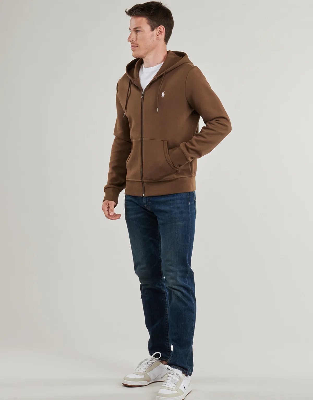 Polo Ralph Lauren SWEATSHIRT ZIPPE EN DOUBLE KNIT TECH-Homme Sweats & Polaires|Sweats & Polaires