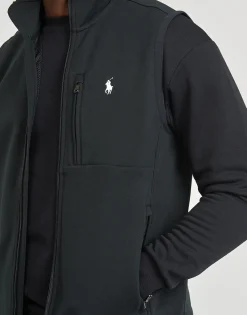 Polo Ralph Lauren SWEATSHIRT ZIPPE SANS MANCHES EN DOUBLE KNIT TECH-Homme Sweats & Polaires