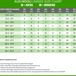 Aus Wooli SYDNEY-Homme Pantoufles / Chaussons