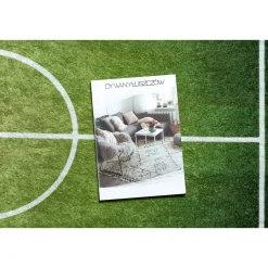 Rugsx Tapis lavable JUNIOR 51307.803 Terrain de football 120x170 cm-Homme Football