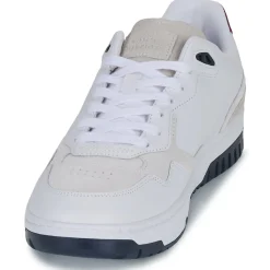 Tommy Hilfiger TH BASKET BETTER RWB LTH-Homme Baskets Mode