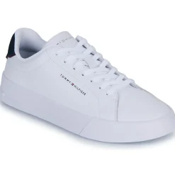 Tommy Hilfiger TH COURT LTH DETAIL ESS-Homme Baskets Mode|Baskets Mode