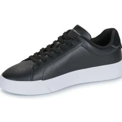 Tommy Hilfiger TH COURT LTH DETAIL ESS-Homme Baskets Mode