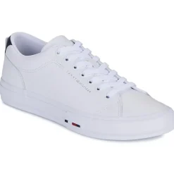 Tommy Hilfiger TH HI VULC STREET LTH PATCH-Homme Baskets Mode