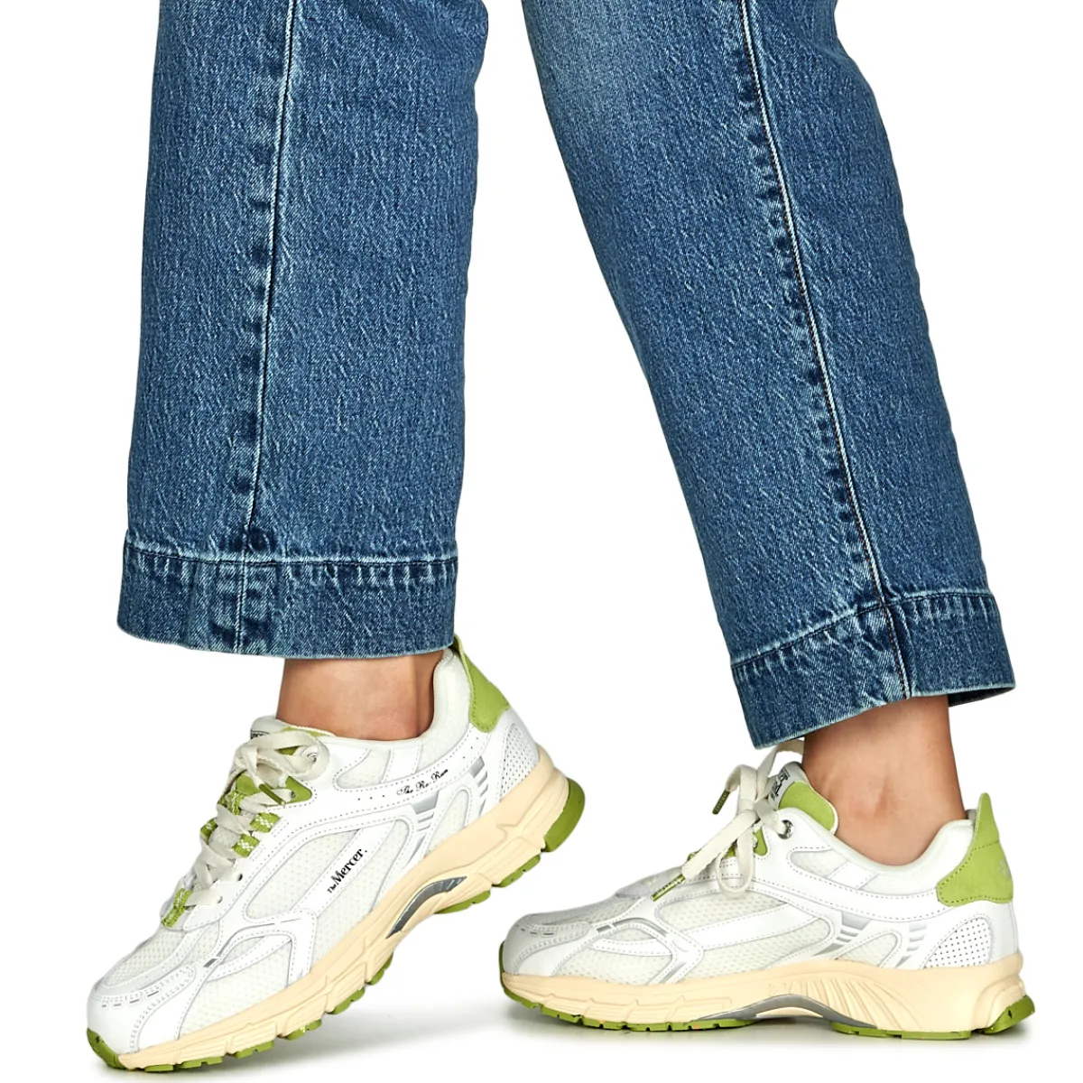 Mercer Amsterdam The Re-Run Vintage-Homme Baskets Mode