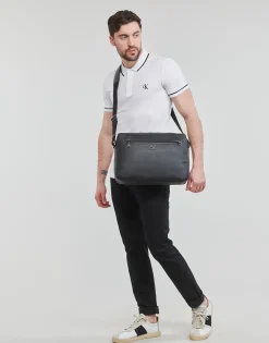Calvin Klein Jeans TIPPING SLIM POLO-Homme T-Shirts & Polos