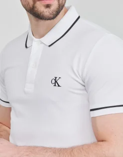 Calvin Klein Jeans TIPPING SLIM POLO-Homme T-Shirts & Polos