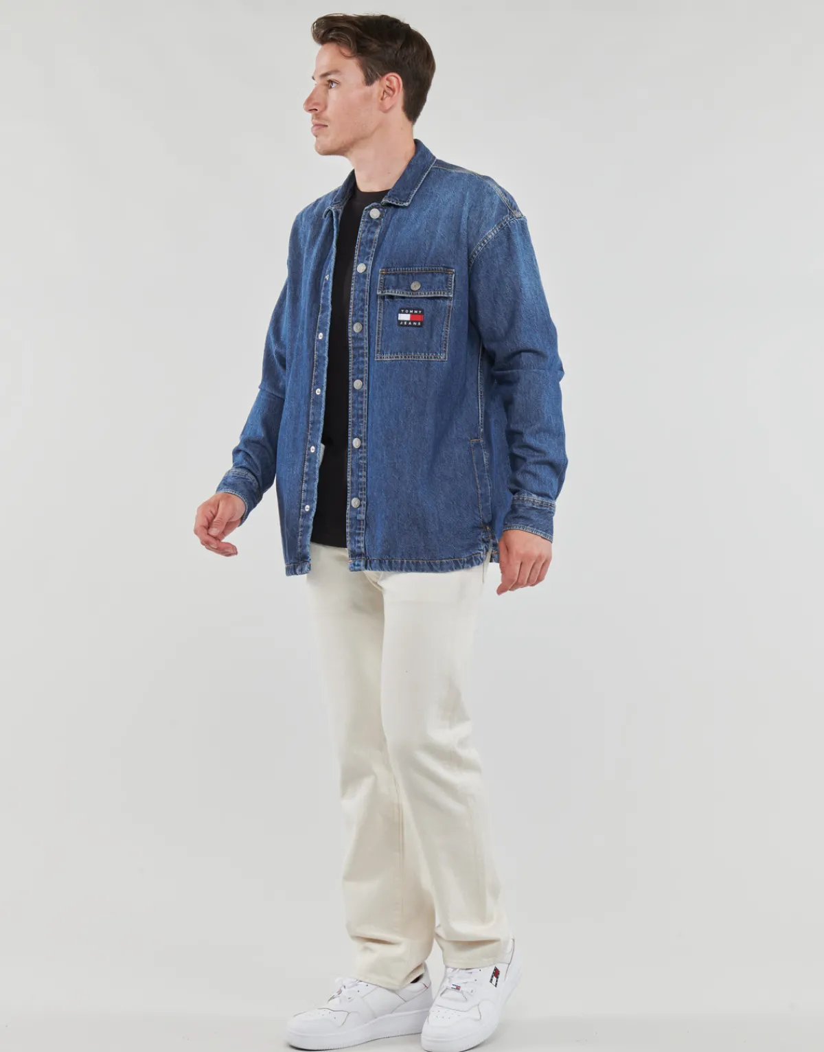 Tommy Jeans TJM CLASSIC DENIM OVERSHIRT-Homme Chemises