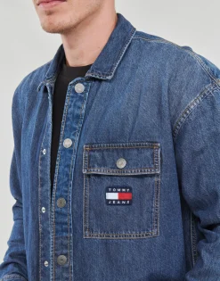 Tommy Jeans TJM CLASSIC DENIM OVERSHIRT-Homme Chemises