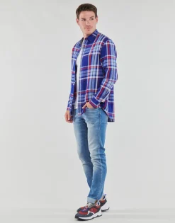 Tommy Jeans TJM CLSC ESSENTIAL CHECK SHIRT-Homme Chemises