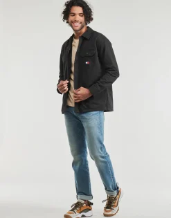 Tommy Jeans TJM ESSENTIAL SOLIDOVERSHIRT-Homme Chemises