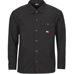 Tommy Jeans TJM ESSENTIAL SOLIDOVERSHIRT-Homme Chemises