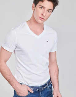 Tommy Jeans TJM ORIGINAL JERSEY TEE V NECK-Homme T-Shirts & Polos|T-Shirts & Polos