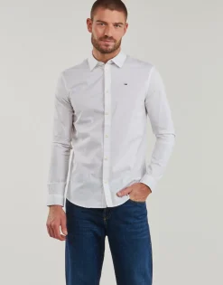Tommy Jeans TJM ORIGINAL STRETCH SHIRT-Homme Chemises