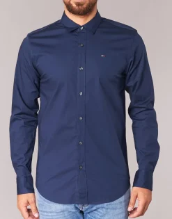 Tommy Jeans TJM ORIGINAL STRETCH SHIRT-Homme Chemises