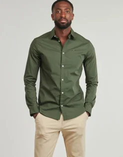 Tommy Jeans TJM ORIGINAL STRETCH SHIRT-Homme Chemises