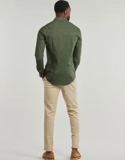 Tommy Jeans TJM ORIGINAL STRETCH SHIRT-Homme Chemises