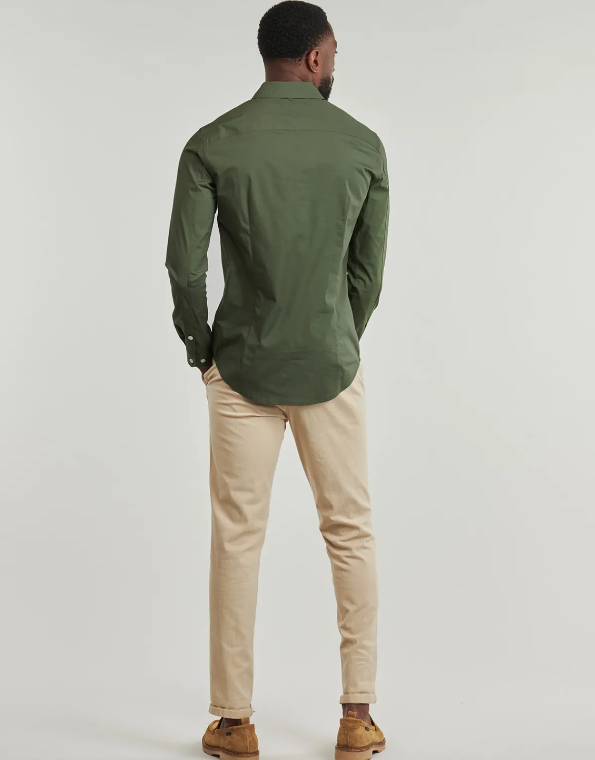Tommy Jeans TJM ORIGINAL STRETCH SHIRT-Homme Chemises
