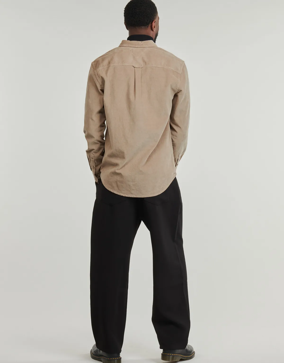 Tommy Jeans TJM REG BABY CORD SHIRT EXT-Homme Chemises