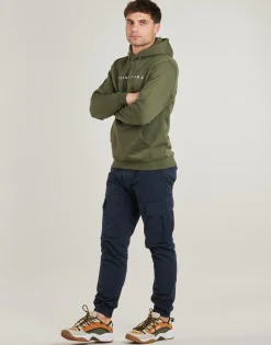 Tommy Jeans TJM REG LINEAR LOGO HOODIE EXT-Homme Sweats & Polaires|Sweats & Polaires