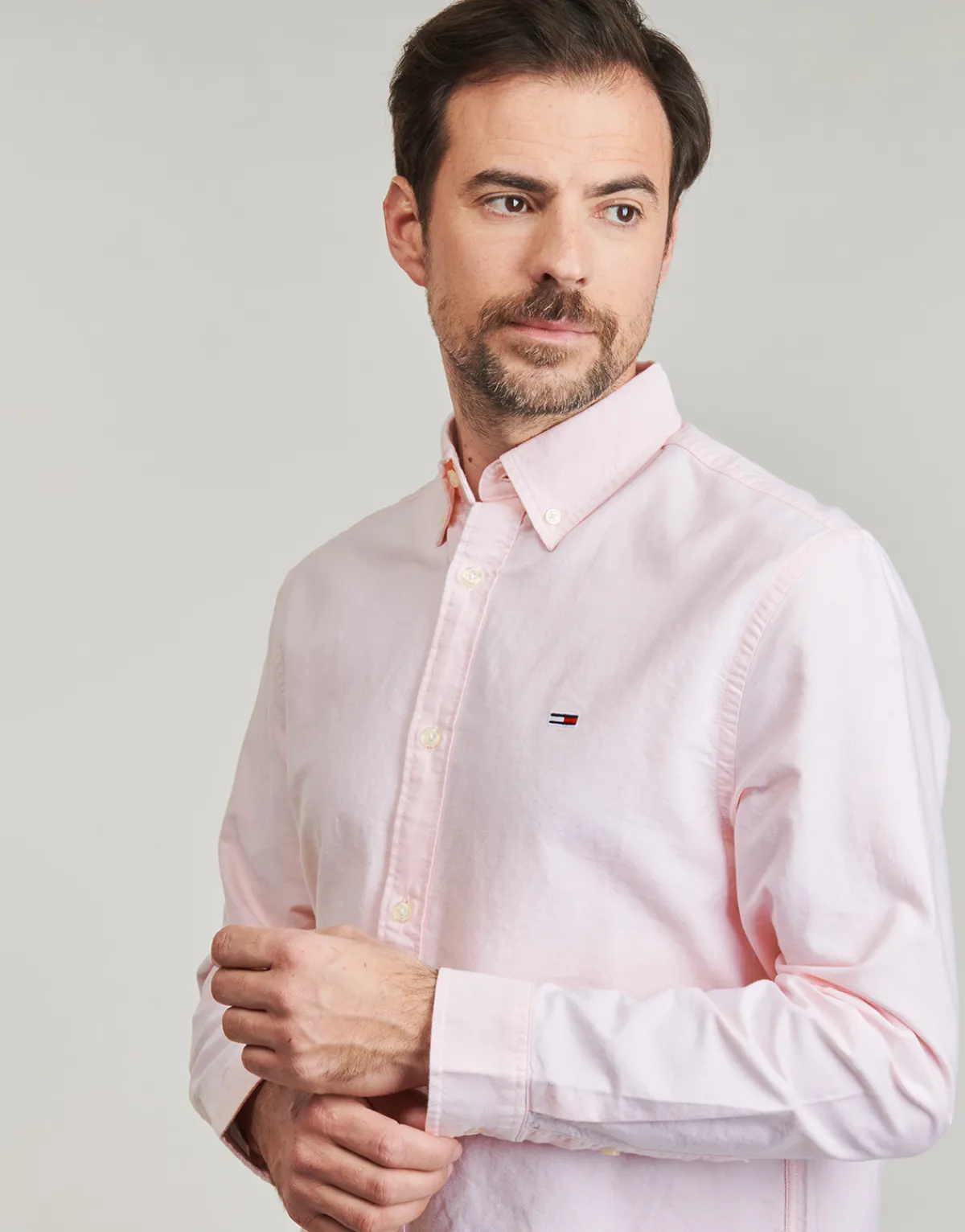 Tommy Jeans TJM REG OXFORD SHIRT EXT-Homme Chemises