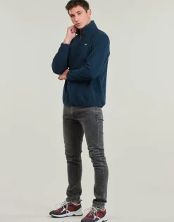 Tommy Jeans TJM REG S FLAG POLAR 1/4 ZIP-Homme Sweats & Polaires