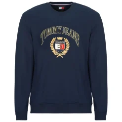 Tommy Jeans TJM REG TJ PREP CREST CREW-Homme Sweats & Polaires