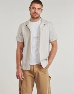 Tommy Jeans TJM TEXTURED REG CAMP SHIRT EXT-Homme Chemises