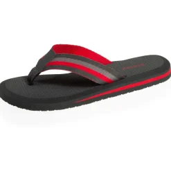 Isotoner Tongs Homme tige large rayure-Homme Tongs