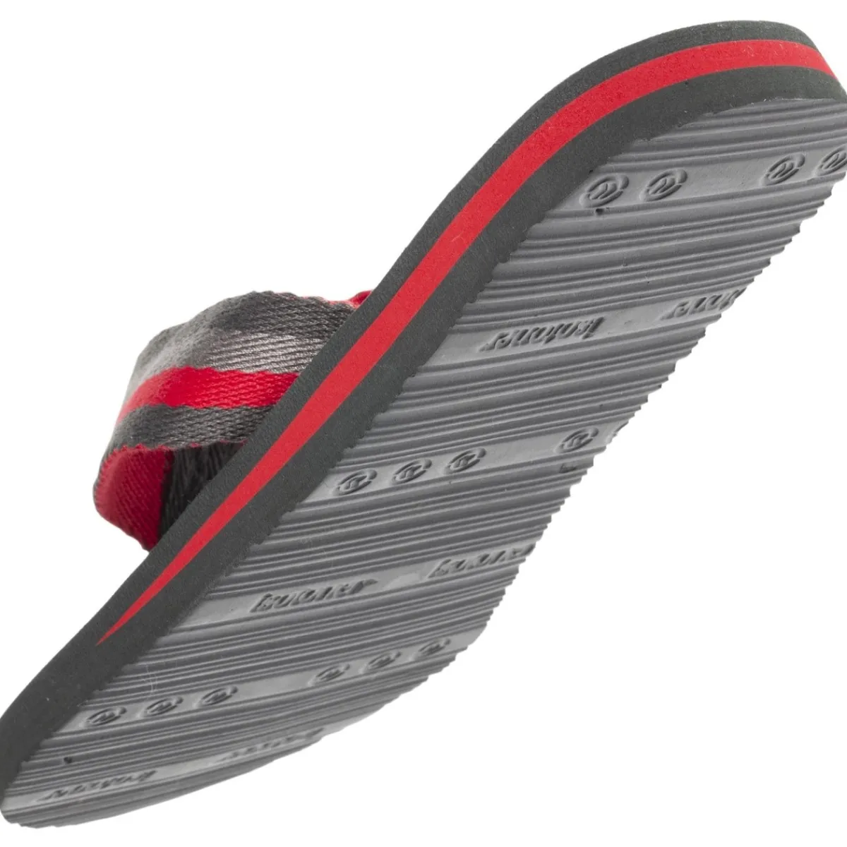 Isotoner Tongs Homme tige large rayure-Homme Tongs