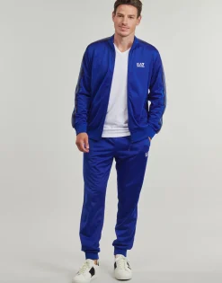 Emporio Armani EA7 TRAIN 7 LINES M T-SUIT T-TOP FZ CH PL - TRAIN 7 LINES M T-SUIT T-Homme Joggings & Survêtements