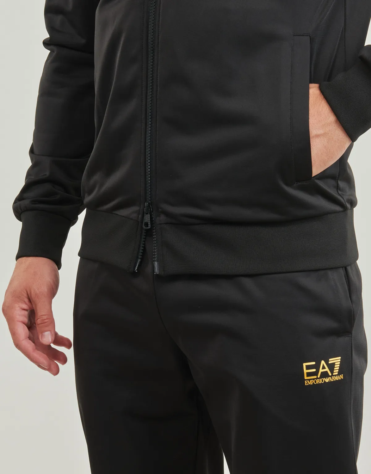 Emporio Armani EA7 TRAIN CORE ID M T-SUIT TT FZ CH PL-Homme Joggings & Survêtements
