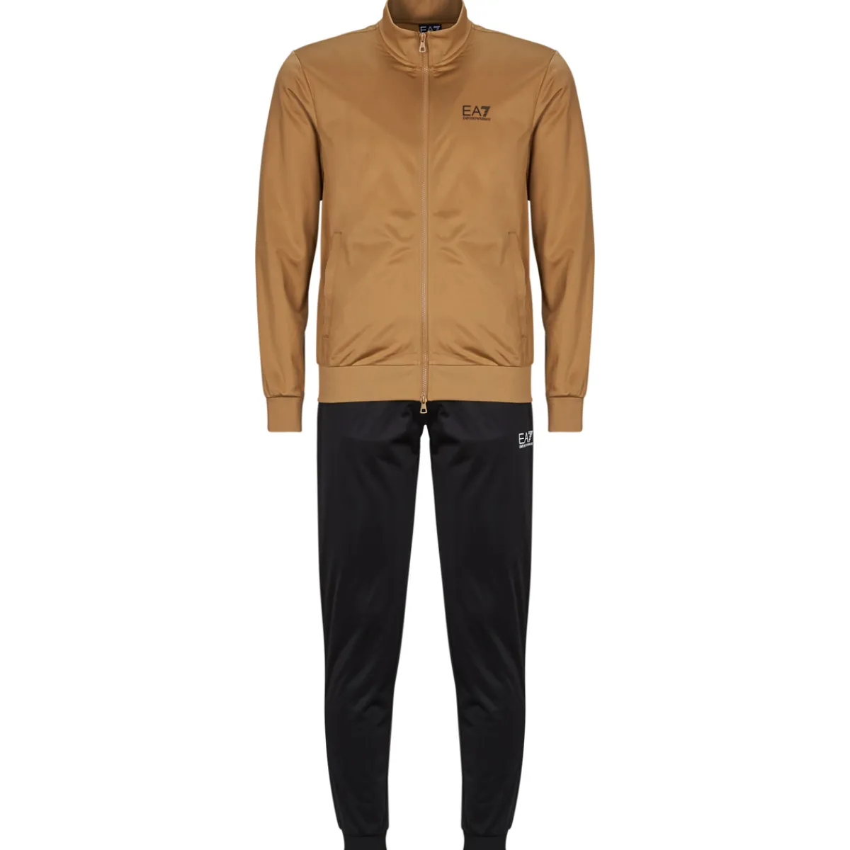 Emporio Armani EA7 TRAIN CORE ID M T-SUIT T-TOP FZ CH PL CC-Homme Joggings & Survêtements