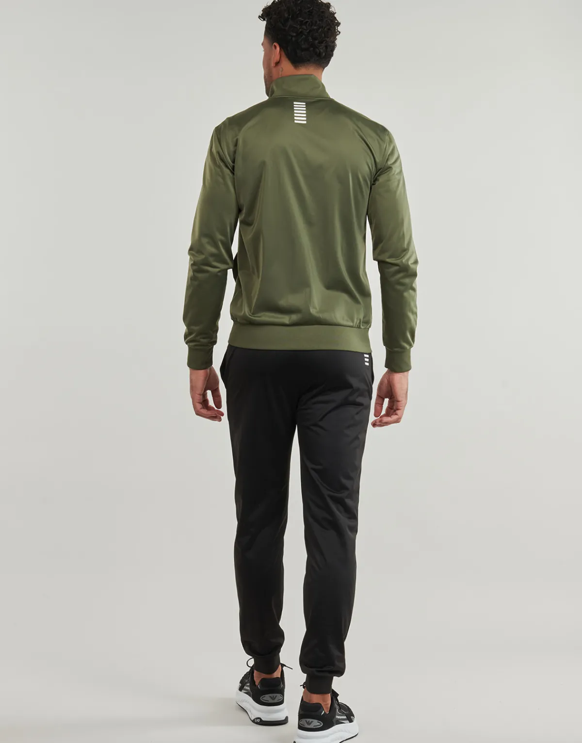 Emporio Armani EA7 TRAIN CORE ID M T-SUIT T-TOP FZ CH PL CC-Homme Joggings & Survêtements