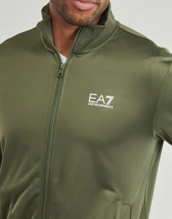 Emporio Armani EA7 TRAIN CORE ID M T-SUIT T-TOP FZ CH PL CC-Homme Joggings & Survêtements