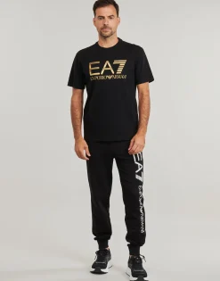Emporio Armani EA7 TRAIN LOGO SERIES M PANTS CH COFT CC - TRAIN LOGO SERIES M PANTS-Homme Joggings & Survêtements